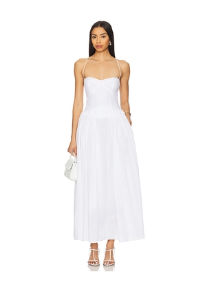 Bardot Estie Maxi Dress in White. Size 10. Also in 2, 4.
