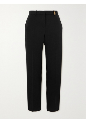 Versace - Icons Embellished Stretch-wool Slim-leg Pants - Black - IT38,IT40,IT42,IT44,IT46,IT48
