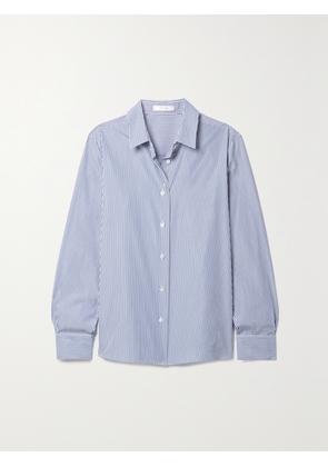 The Row - Sadie Striped Cotton-poplin Shirt - Blue - US0,US2,US4,US6,US8,US10,US12,US14