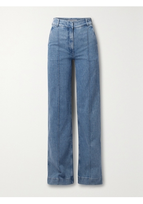 Another Tomorrow - + Net Sustain High-rise Straight-leg Organic Jeans - Blue - IT36,IT38,IT40,IT42,IT44,IT46,IT48