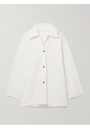 The Row - Rigel Cotton-poplin Shirt - White - x small,small,medium,large,x large