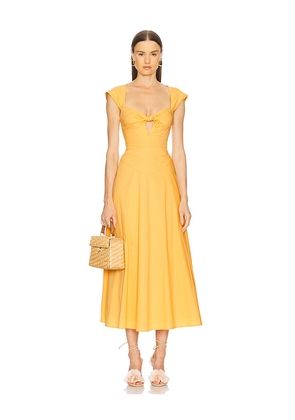 Cult Gaia Magnolia Dress in Orange. Size 2. Also in 4.