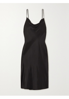 Dries Van Noten - Draped Shell Dress - Black - FR 34,FR 36,FR 38,FR 40,FR 42,FR 44