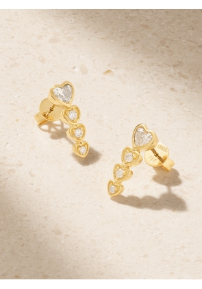 SHAY - 18-karat Gold Diamond Earrings - One size