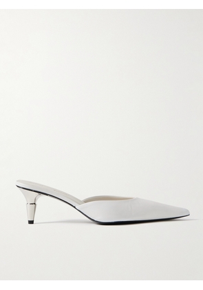 Proenza Schouler - Spike Leather Mules - White - IT35,IT36,IT36.5,IT37,IT37.5,IT38,IT38.5,IT39,IT39.5,IT40,IT40.5,IT41,IT42