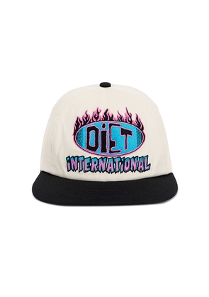 Diet Starts Monday Intl Flame Hat in Black.