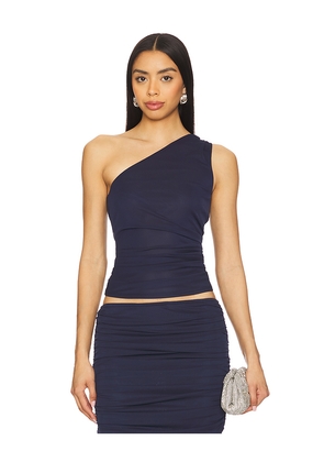 Auteur Studio Nora Top in Navy. Size L. Also in XS, S, M, XL.