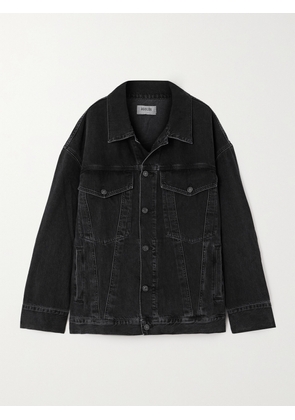 AGOLDE - Wayne Oversized Denim Jacket - Black - x small,small,medium,large,x large