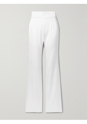 Galvan - Satin Flared Pants - White - FR 34,FR 36,FR 38,FR 40,FR 42,FR 44