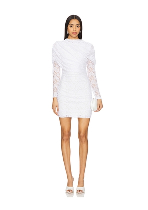 Amanda Uprichard Greeley Lace Dress in White. Size M. Also in S.