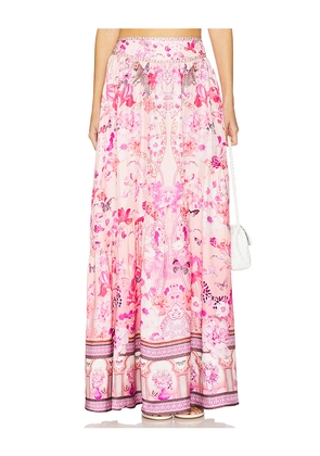 Camilla Skirt With Shaped Seam in Rose. Size M. Also in XS.