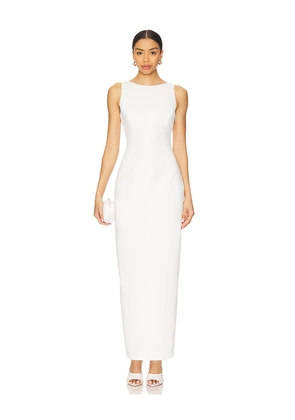 Amanda Uprichard Marbella Maxi Dress in Ivory. Size L. Also in S, M.