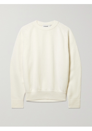 FFORME - + Net Sustain Hannah Pleated Cashmere Sweater - Off-white - x small,small,medium,large,x large