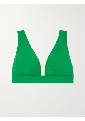Eres - Les Essentiels Chrome Triangle Bikini Top - Green - FR 38,FR 40,FR 42,FR 44,FR 46