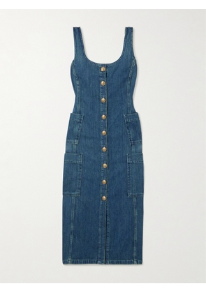 Golden Goose - Journey Denim Midi Dress - Blue - IT36,IT38,IT40,IT42,IT44,IT46