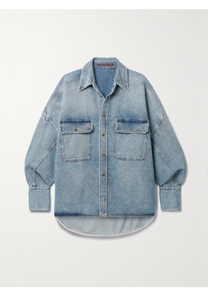 PETAR PETROV - Oversized Denim Jacket - Blue - small,medium,large