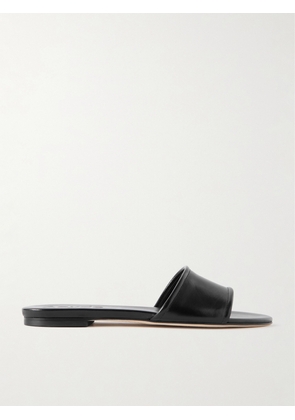 Aeyde - Sumi Leather Slides - Black - IT35,IT35.5,IT36,IT36.5,IT37,IT37.5,IT38,IT38.5,IT39,IT39.5,IT40,IT40.5,IT41,IT41.5,IT42