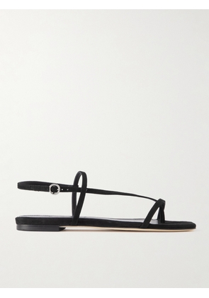 Aeyde - Ella Suede Sandals - Black - IT35,IT35.5,IT36,IT36.5,IT37,IT37.5,IT38,IT38.5,IT39,IT39.5,IT40,IT40.5,IT41,IT41.5,IT42