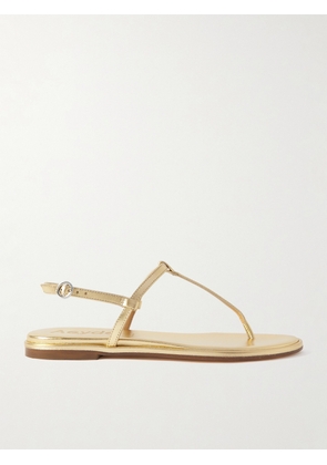 Aeyde - Nala Metallic Leather Sandals - Gold - IT35,IT35.5,IT36,IT36.5,IT37,IT37.5,IT38,IT38.5,IT39,IT39.5,IT40,IT40.5,IT41,IT41.5,IT42
