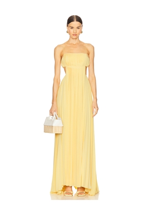 Alexis Varanazza Dress in Yellow. Size L. Also in XS.
