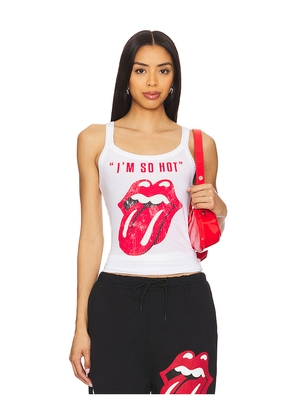 Aniye By Rolling Tank Top in White. Size L. Also in S, M.