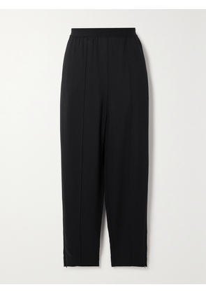 TOTEME - Stretch-crepe Tapered Pants - Black - DK32,DK34,DK36,DK38,DK40