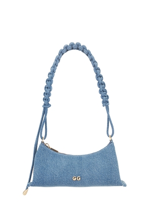 Cult Gaia Osa Shoulder Bag in Blue.