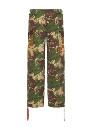 Deus Ex Machina Arts & Crafts Cargo Pant in Brown. Size 30. Also in 33.