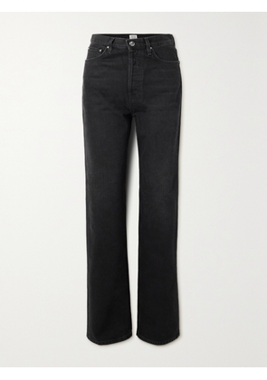 TOTEME - + Net Sustain High-rise Straight-leg Jeans - Black - 23,24,25,26,27,28,29,30,31,32