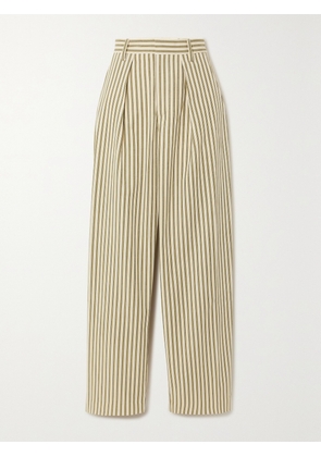 MARA HOFFMAN - + Net Sustain Marella Tencel Lyocell And Organic Cotton-blend Twill Straight-leg Pants - Green - US00,US0,US2,US4,US6,US8,US10,US12