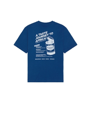 Daily Paper Soup T-Shirt in Royal. Size L. Also in S, M, XL/1X.