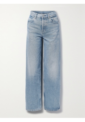 INTERIOR - The Remy High-rise Straight-leg Jeans - Blue - 24,25,26,27,28,29,30,31,32