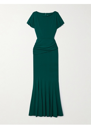JASON WU COLLECTION - Ruched Stretch-jersey Gown - Green - US0,US2,US4,US6,US8,US10,US12