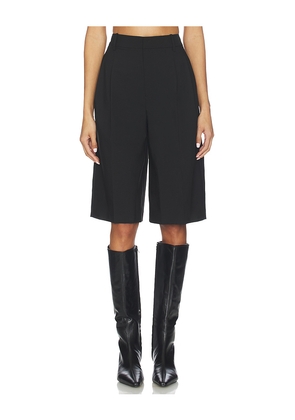 EAVES Colby Long Short in Black. Size L. Also in XL, XXS.