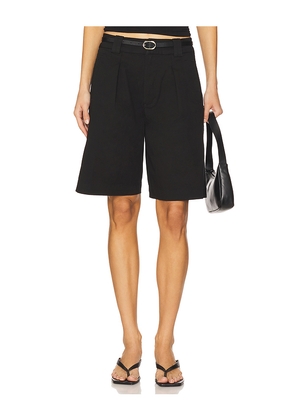 Citizens of Humanity Cara Pleated Short in Black. Size 23. Also in 24, 31, 32.