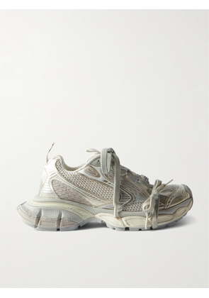 Balenciaga - 3xl Mesh And Rubber Sneakers - Off-white - IT34,IT35,IT36,IT37,IT38,IT39,IT40,IT41,IT42