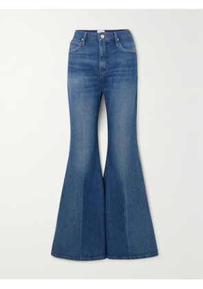 FRAME - + Net Sustain The Extreme High-rise Flared Jeans - Blue - 23,24,25,26,27,28,29,30,31,32,33