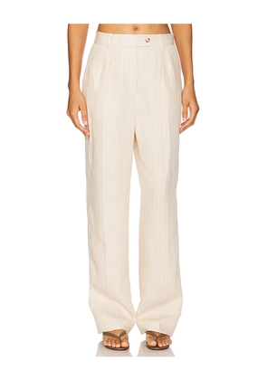 ba&sh Peanut Pants in Beige. Size 34/2. Also in 36/4, 38/6, 40/8, 42/10.