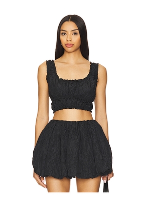 DELFI Pia Top in Black. Size S. Also in XS.