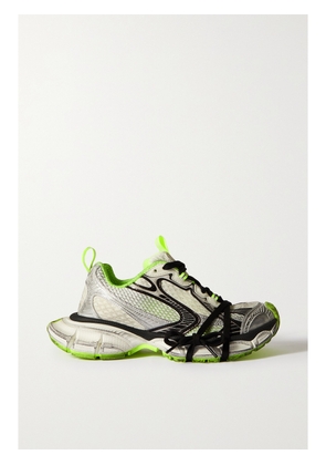 Balenciaga - 3xl Distressed Mesh And Rubber Sneakers - White - IT34,IT35,IT36,IT37,IT38,IT39,IT40,IT41,IT42