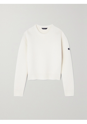 Balenciaga - Appliquéd Wool Sweater - White - XS,S,M,L,XL