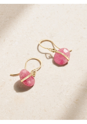 Melissa Joy Manning - 14-karat Recycled Gold Sapphire Earrings - One size