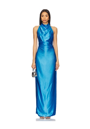 Amanda Uprichard Marcine Maxi Dress in Royal. Size M. Also in S, XS.
