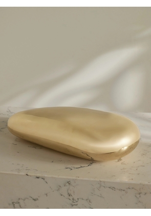 Fourth Street - Puddle Brass Sculpture - Gold - One size