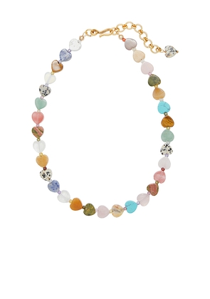 Brinker + Eliza Heidi Necklace in Pink.