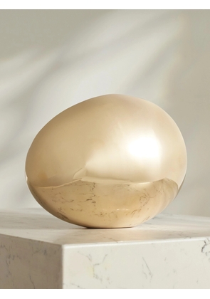 Fourth Street - Egg Brass Ornament - Gold - One size