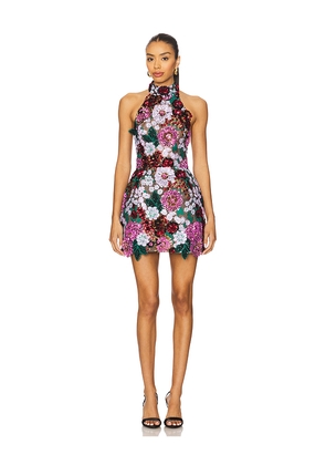 Bronx and Banco Deirdre Mini Dress in Purple. Size L. Also in XS, M, XL.