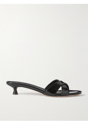 Aeyde - Stina Patent-leather Sandals - Black - IT35,IT35.5,IT36,IT36.5,IT37,IT37.5,IT38,IT38.5,IT39,IT39.5,IT40,IT40.5,IT41,IT41.5,IT42