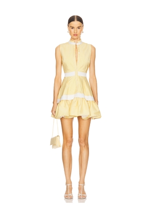 Alexis Natacha Dress in Yellow. Size L. Also in S, M.