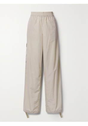 Tibi - Shell Wide-leg Pants - Neutrals - xx small,x small,small,medium,large,x large